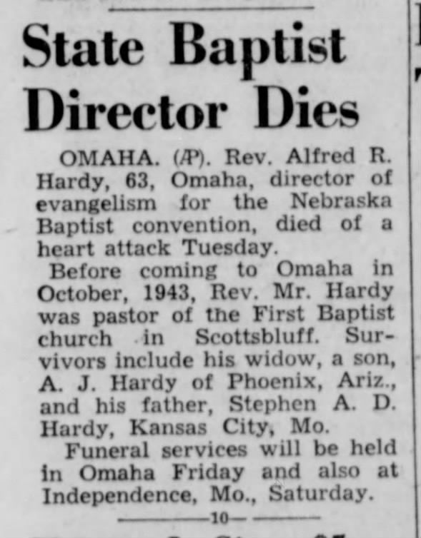 Clipping from Lincoln Journal Star